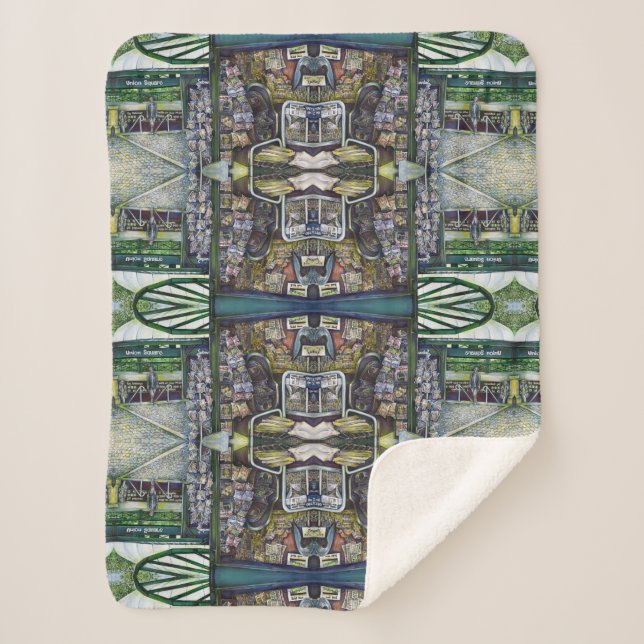 How Does One Image, Unimaginative? Sherpa Blanket (Front)