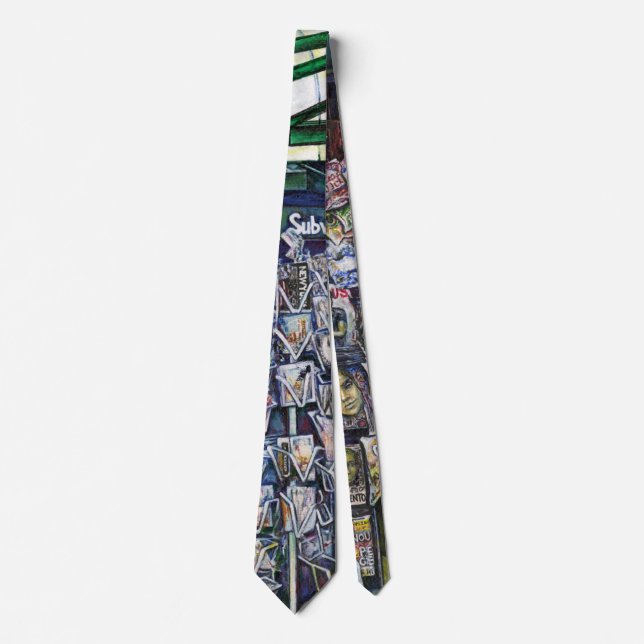 How Does One Image, Unimaginative? Tie (Front)