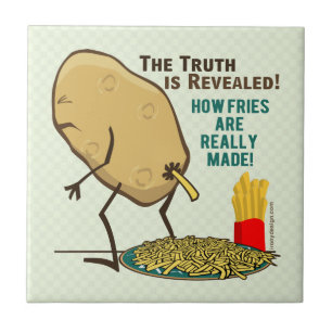 How Fries Are Really Made Tile