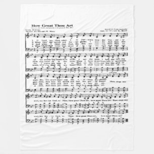 How Great Thou Art Blanket