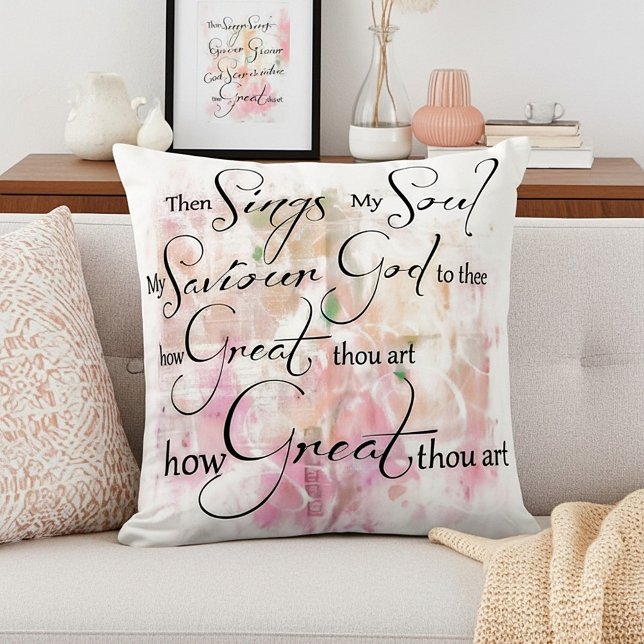 How great thou art cushion (Creator Uploaded)