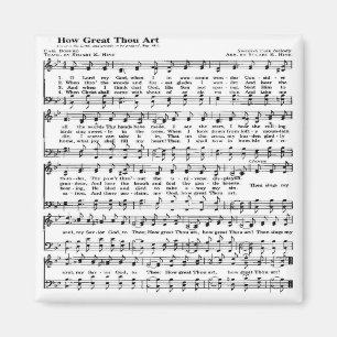How Great Thou Art Magnet