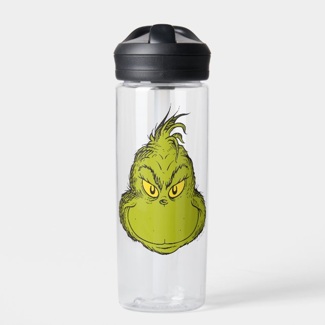 How Grinch Stole Christmas Classic Grinch Water Bottle (Front)