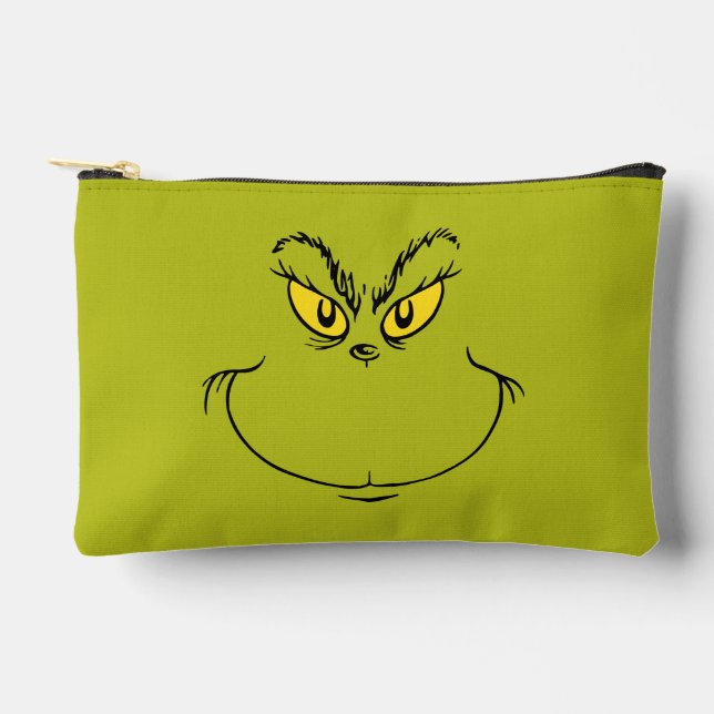 How Grinch Stole Christmas Face Accessory Pouch (Front)