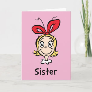 How Grinch Stole Christmas   Grinch Sister Card
