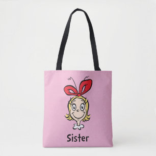 How Grinch Stole Christmas   Grinch Sister Tote Bag