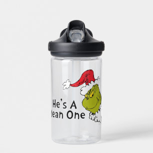 How Grinch Stole Christmas   He's A Mean One Water Bottle