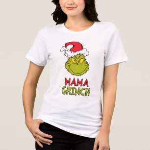 How Grinch Stole Christmas   Mama Grinch Tri-Blend Shirt
