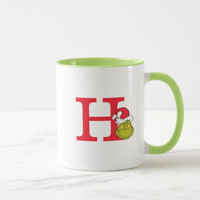 How Grinch Stole Christmas | Monogram H Mug (Right)