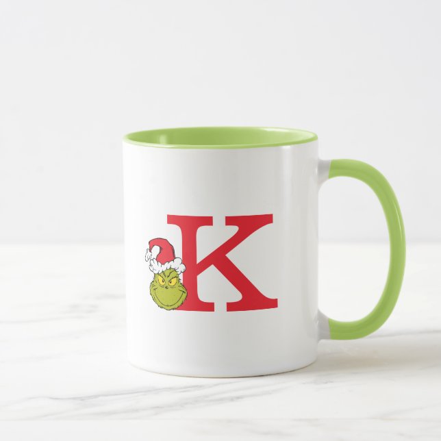 How Grinch Stole Christmas | Monogram K Mug (Right)
