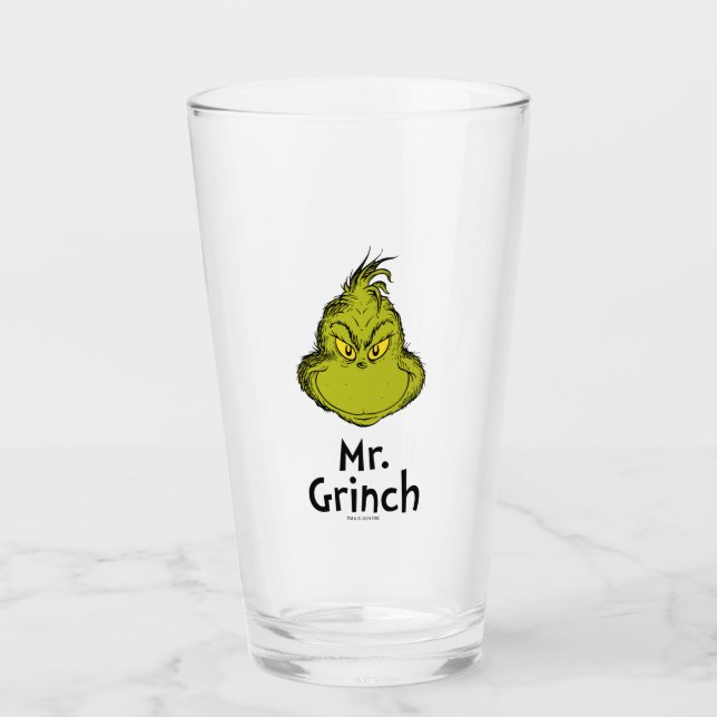 How Grinch Stole Christmas | Mr. Grinch Glass (Front)