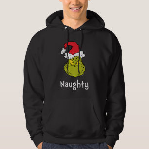 How Grinch Stole Christmas   Naughty Grinch Hoodie
