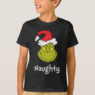 How Grinch Stole Christmas   Naughty Grinch T-Shirt