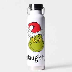 How Grinch Stole Christmas   Naughty Grinch Water Bottle