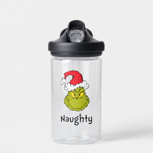 How Grinch Stole Christmas   Naughty Grinch Water Bottle