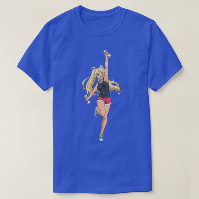 How heavy are the dumbbells you lift Hibiki Sakura T-Shirt (Design Front)