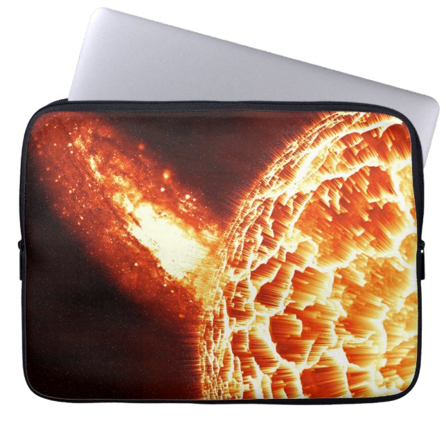 HOW HOT ARE SUN EXPLOSIONS! LAPTOP SLEEVE (Front)