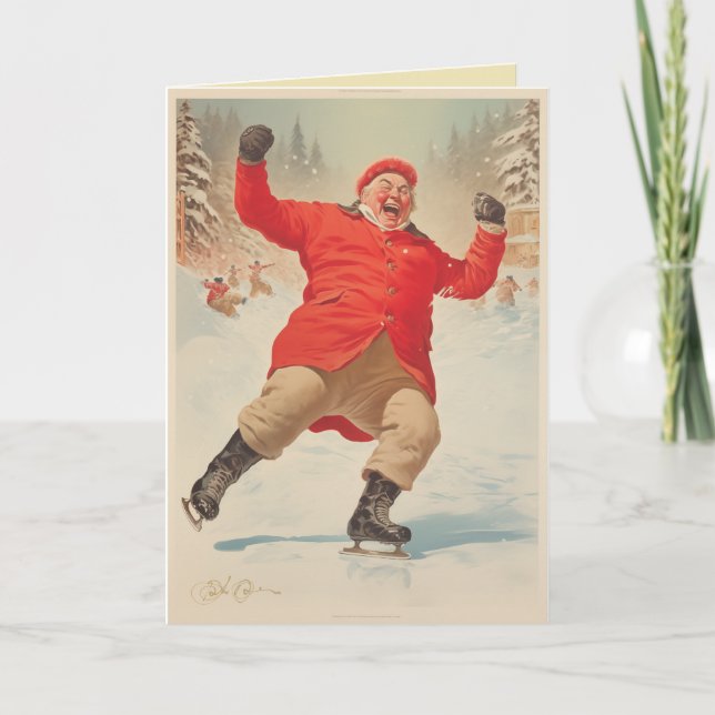 How I Feel About U Holiday Card (Front)