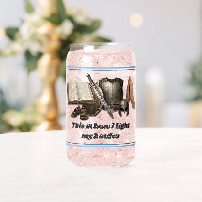 How I Fight My Battles Can Glass (Insitu (Wedding))