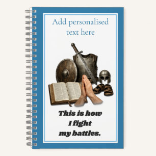 How I Fight My Battles Notebook