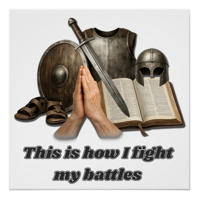 How I Fight My Battles Poster (Front)