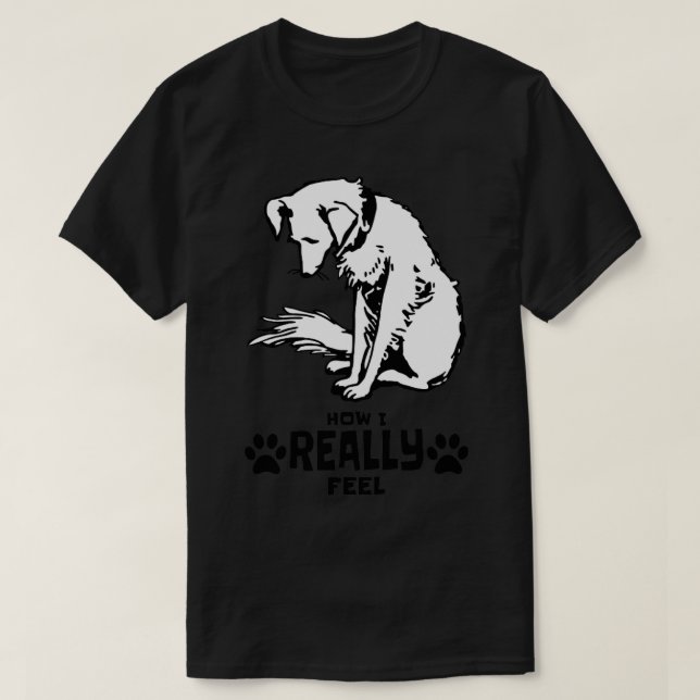 How I Really Feel T-Shirt (Design Front)