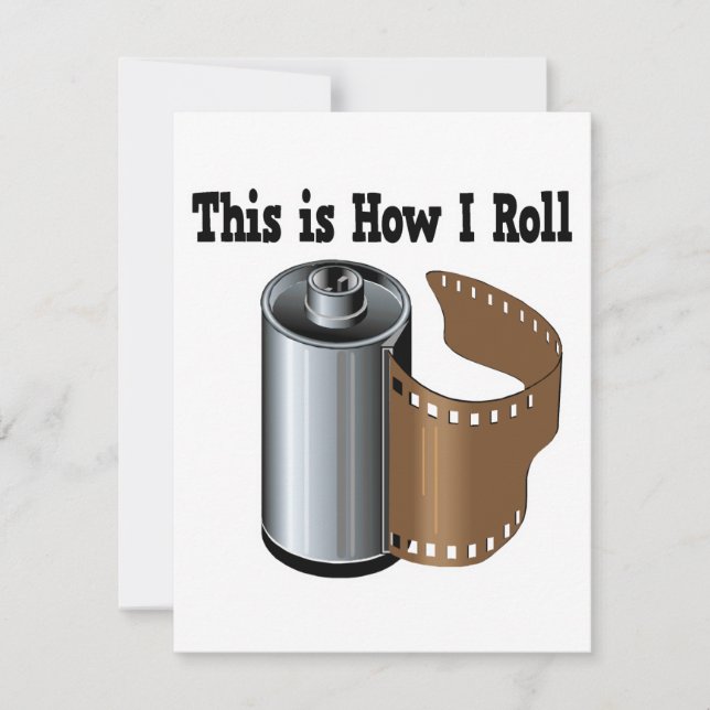 How I Roll Camera Film (Front)
