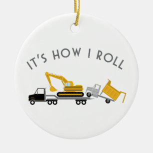 How I Roll Ceramic Tree Decoration