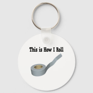 How I Roll Duct Tape Key Ring