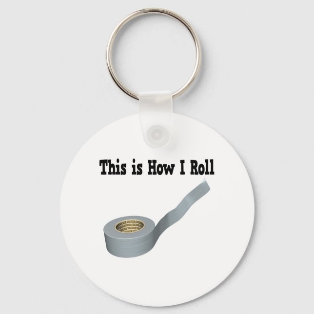 How I Roll Duct Tape Key Ring (Front)