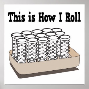 How I Roll Hair Curlers Poster