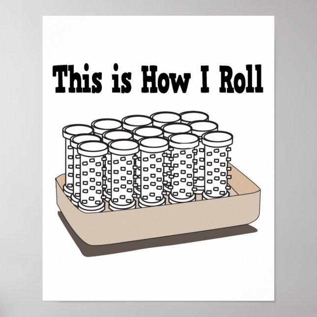 How I Roll Hair Curlers Poster (Front)