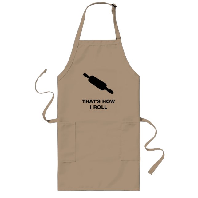 How I Roll Long Apron (Front)