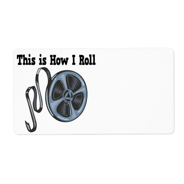 How I Roll Movie Film Tape (Front)