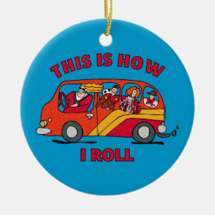 How I Roll Mum Minivan Ornament