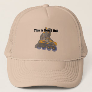 How I Roll (Roller Blades/Inline Skates) Trucker Hat