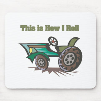 How I Roll (Tractor) Mouse Mat