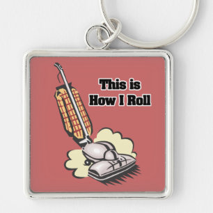 How I Roll (Vacuum Cleaner) Key Ring