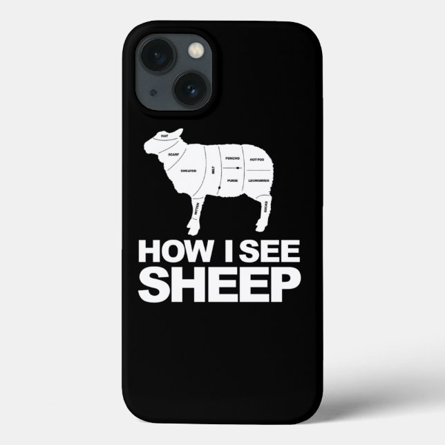 How I See Sheep Wool Case-Mate iPhone Case (Back)