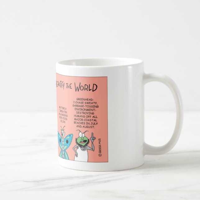 How insects help with Earth day coffee mug (Right)