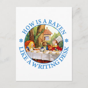 How Is A Raven Like A Writing Desk? Postcard