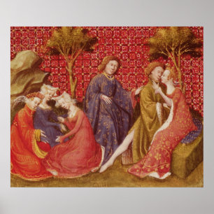 How Lancelot kissed Guinevere Poster