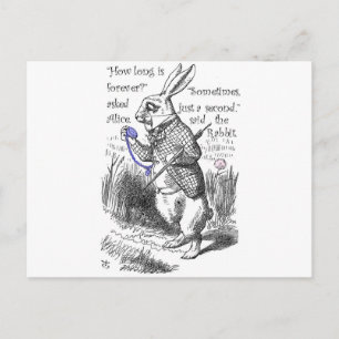 How long is forever? postcard