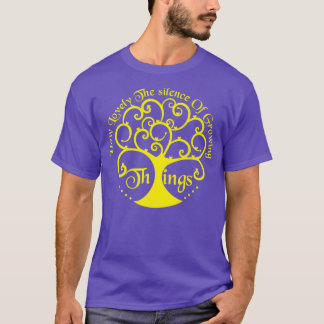 how lovely the silence of growing things 3 T-Shirt