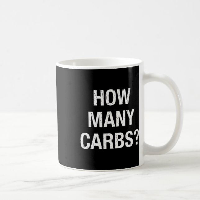 How Many Carbs Fun Diabetic Gifts Diabetes  Coffee Mug (Right)