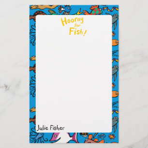 How Many Different Fish Can You See? Stationery