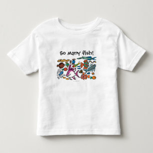 How Many Different Fish Can You See? Toddler T-Shirt