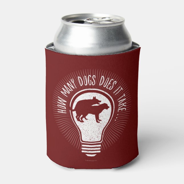 How Many Dogs Does It Take? Can Cooler (Can Front)