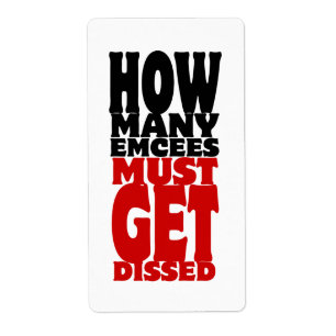 How Many Emcees Must Get Dissed