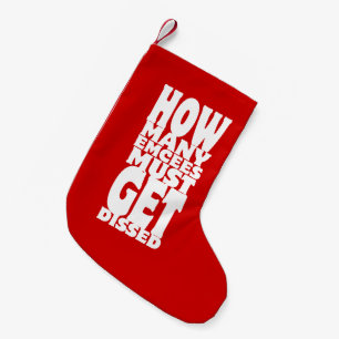 How Many Emcees Must Get Dissed Small Christmas Stocking